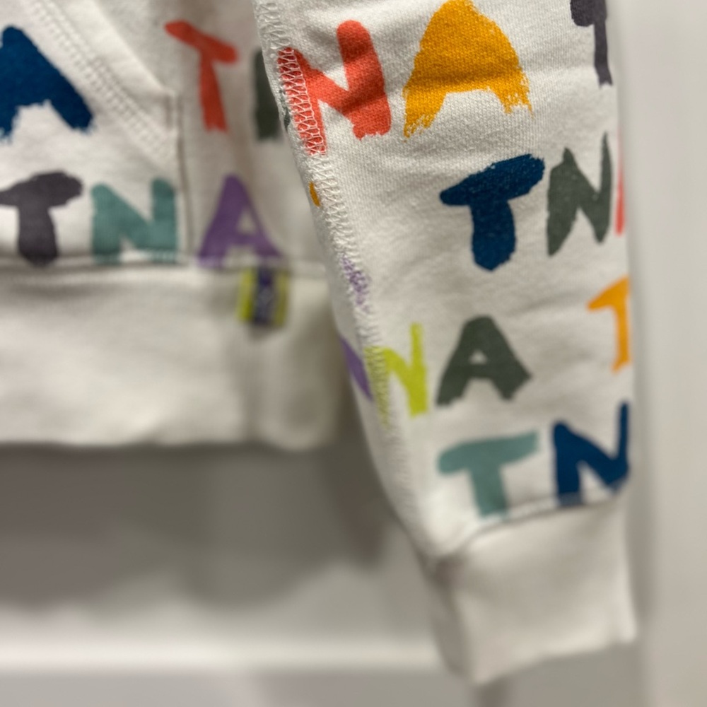 TNA Zippered Hoodie With Graphic Logo Print - Picture 4 of 16